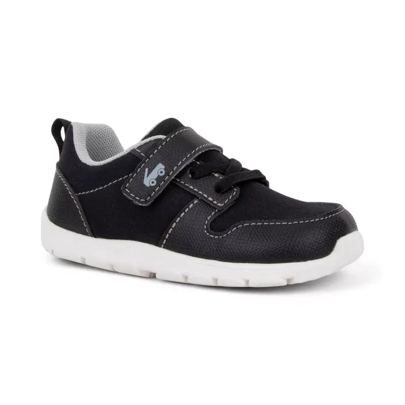See Kai Run Basics Toddler Tenny Sneakers - Machine Washable Active Trainers - Hook & Loop Closure with Rubber Toe Cap