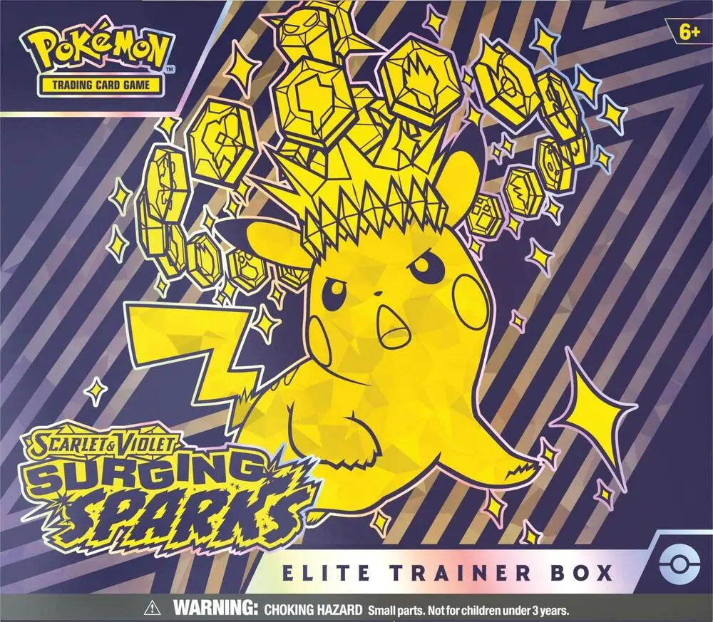 Pokémon Card Surging Sparks Elite Trainer Box (ship sealed)