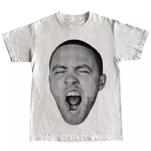 BelleHeaven SCSTT - MAC MILLER WHITE T-Shirt Handmade Unisex