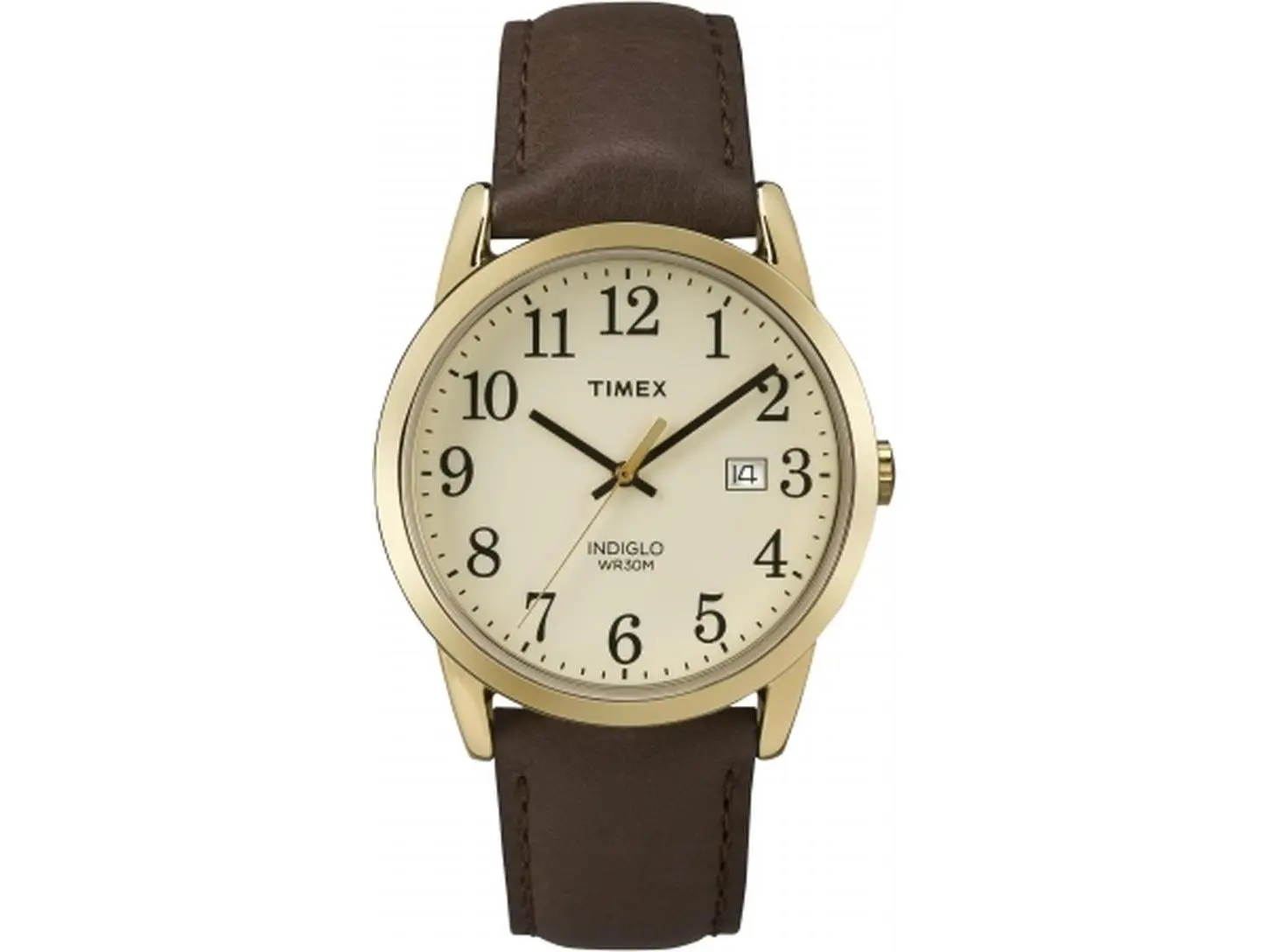 Timex TW2P75800 Mens City Collection Analog Display Quartz Brown Watch