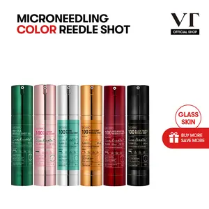 [VT Official] Color Reedle shot 100 | #1 OG Liquid Microneedling Serum for Targeted Skin Concerns, Pore & Firmness, Retinol, Dry & Sensitive Skin Friendly, Glow Skin, Glass Skin, Korean Skincare Booster, Made in Korea, neck wrinkle care Reedle Shot