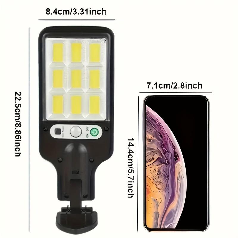 1pc/4pcs Solar Motion Wall Lights Outdoor, 3 Modes Security Lights No Wiring Needed, Du Rable Plastic Polished Finish for Garden, Path, Patio, Warehouse Safety Lighting, Solar Motion Lights, Pathway, Wallmounted Lights, Rechargeable Lights