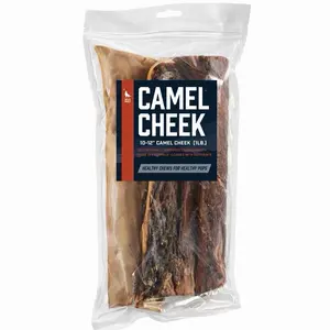10-12” Camel Collagen Cheek Strips (1 Pound)