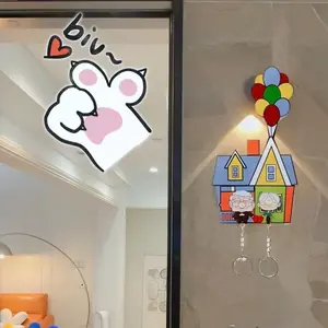 Engraved Love Matching Couple Keychain Set (2pc) - Romantic Anniversary Gift