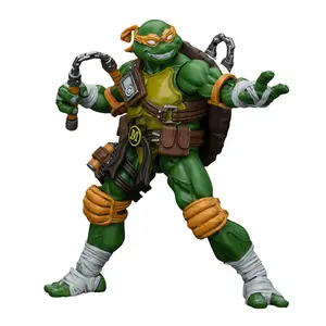 HIPLAY JOYTOY TMNT 1/18 Action Figure | Leonardo, Raphael, Donatello, Michelangelo