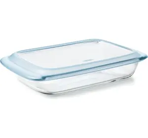 OXO Good Grips Freezer-to-Oven Safe 3 Qt Glass Baking Dish with Lid, 9 x 13