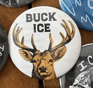 Buck Ice Button