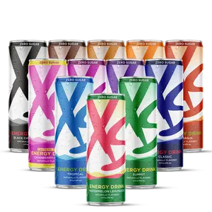 XS Energy Drink 12 oz – Variety Case | Sugar Free Energy Drinks | 12 Cans