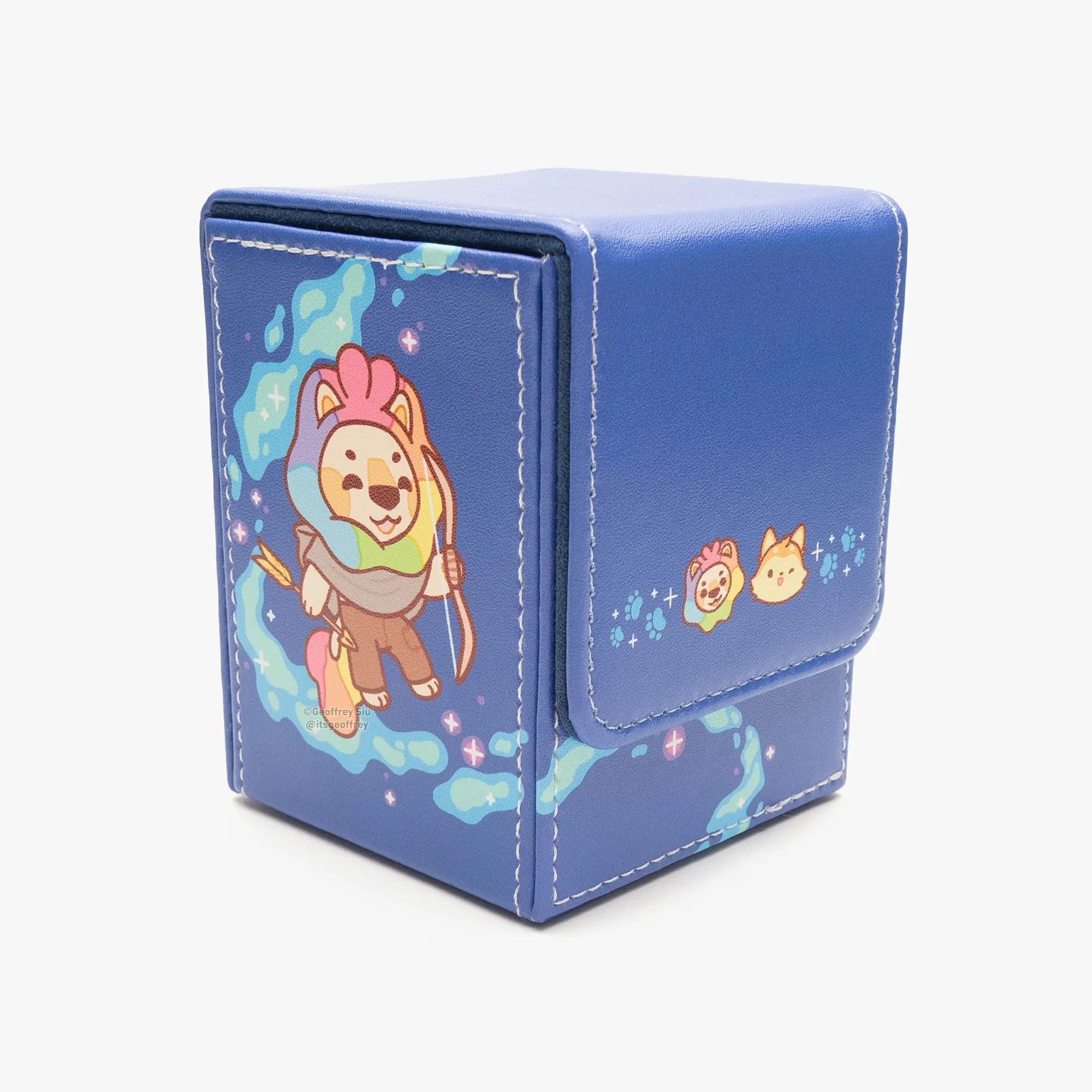 Geoffrey Siu x Art of Emfitz Limited-Edition Fantasy Trading Card Storage Case Deck Box