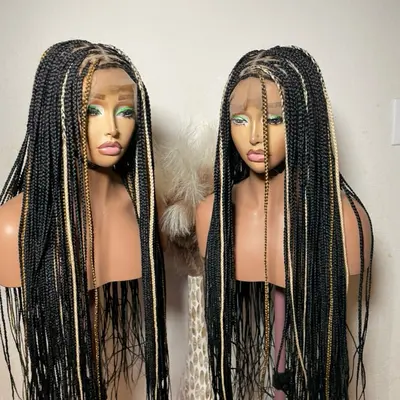 Sgyling Knotless Braids with Mini Bows TikTok Shop