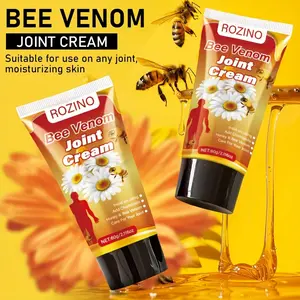 ROZINO Bee Venom Joint Repair Cream 60g with Honey Chamomile for Stiffness Relief & Skin Nourishment Gentle Non-Irritating Cream