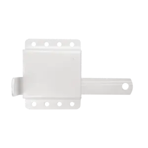 Adjustable Slide Lock for Residential Garage Doors – White Series