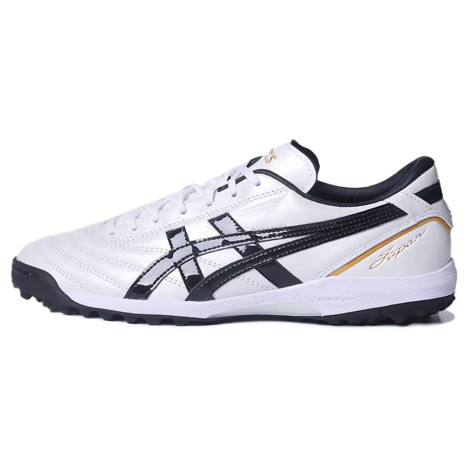 ASICS C3 FF TF Futsal White Black' Comfort Soccer Cleats Men's 1113A032-100