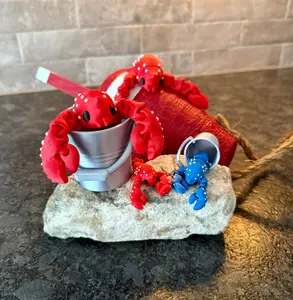 Lobster Flexis Articulated 3D