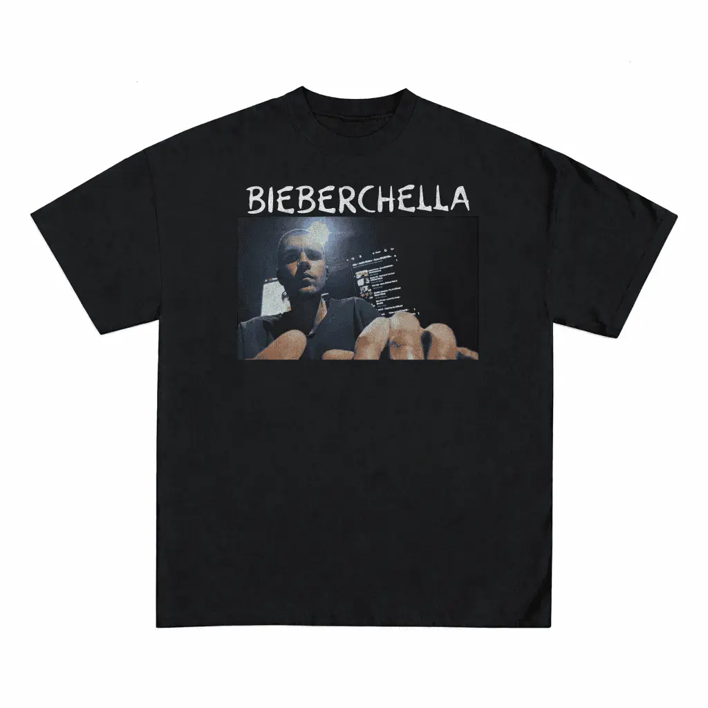 Bieber 2026 Shirt, Classic Concert Performance Graphic Tee, Bieberchella Pop Star Festival Apparel, Exclusive Outfit