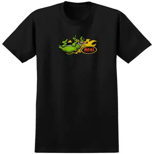 Real Skateboards Shirt Speed Black
