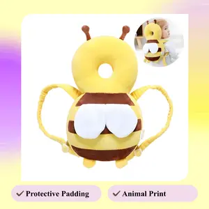 Baby Crawling Walking Safety Backpack Head Pad Animal Prints 18 Months Unisex Loose Fit Dinosaur Toddler Harness Kids Neoprene Animal Backpack age boy mystery boxes shower gift bag mom dad