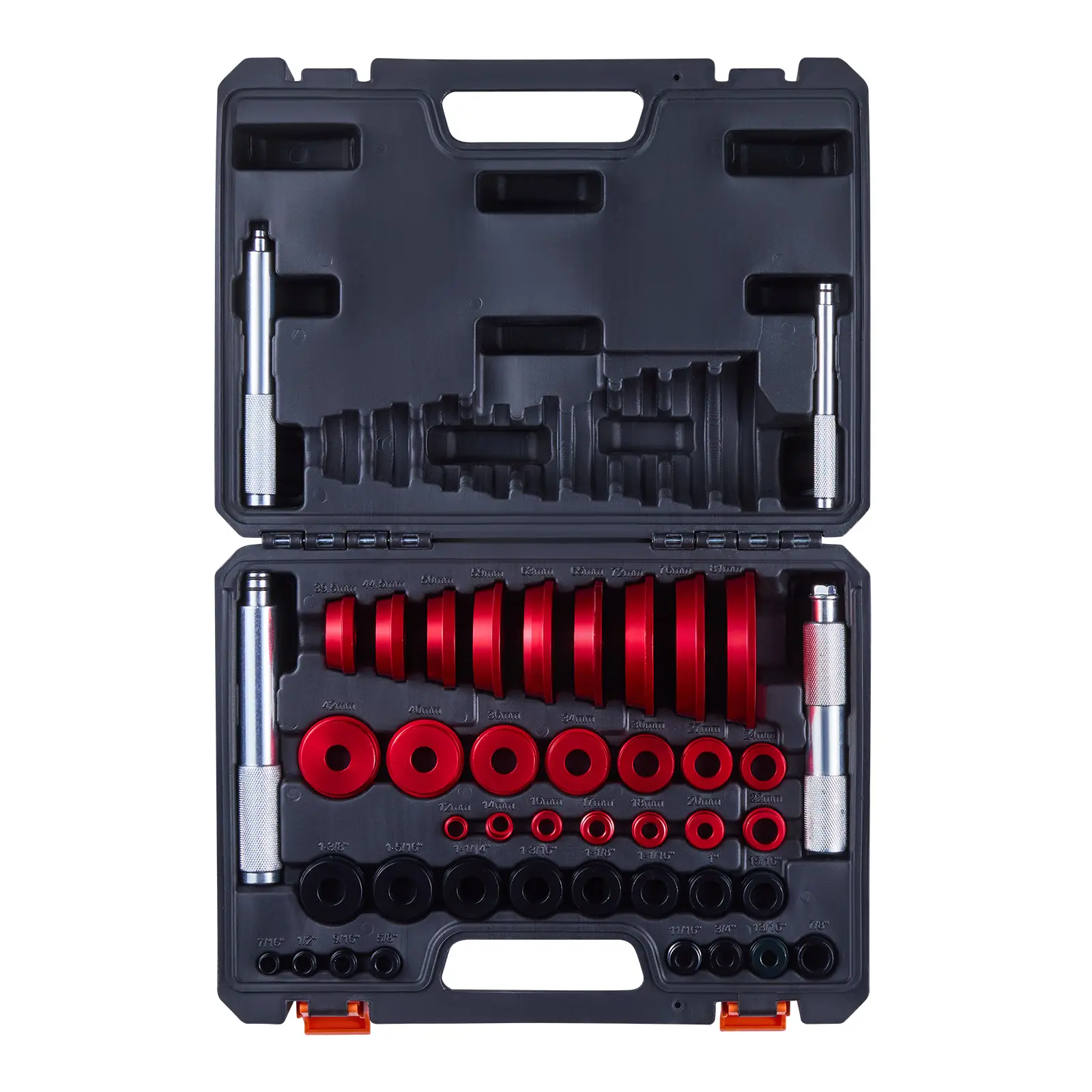【DealsForYouDays】VEVOR Heavy-Duty Aluminum Alloy Bearing Press Tool Kit Set, 43-Piece with 39 Bushings, Handle Shafts & Storage Case for Automotive & Motorcycle Repair