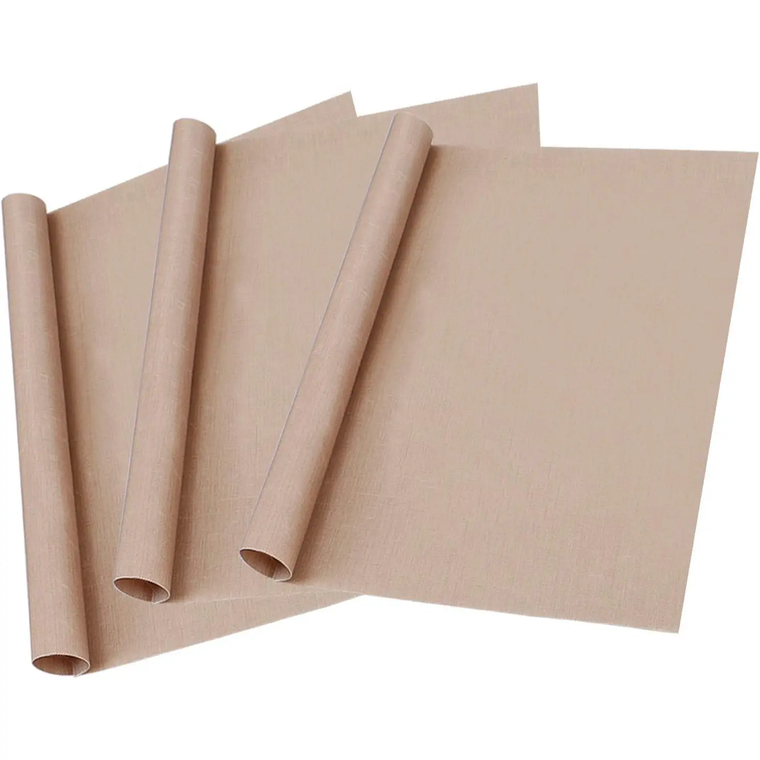 3 Pack Teflon Sheet For Heat Press, 12" x 16" Heat Transfer Paper for T Shirts Heat Press, Non-Stick Heat Resistant Craft Mat