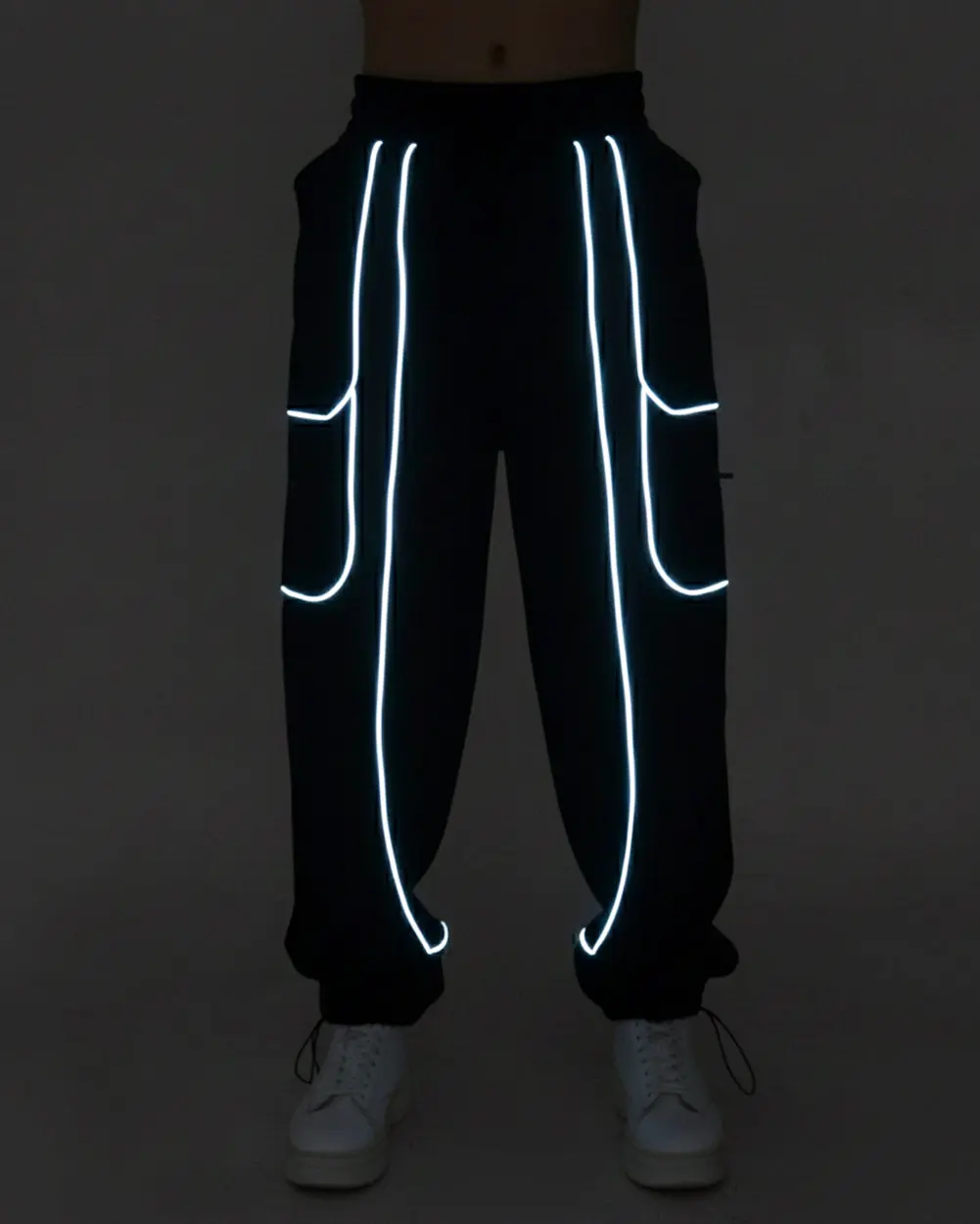Deep Void Reflective Pants