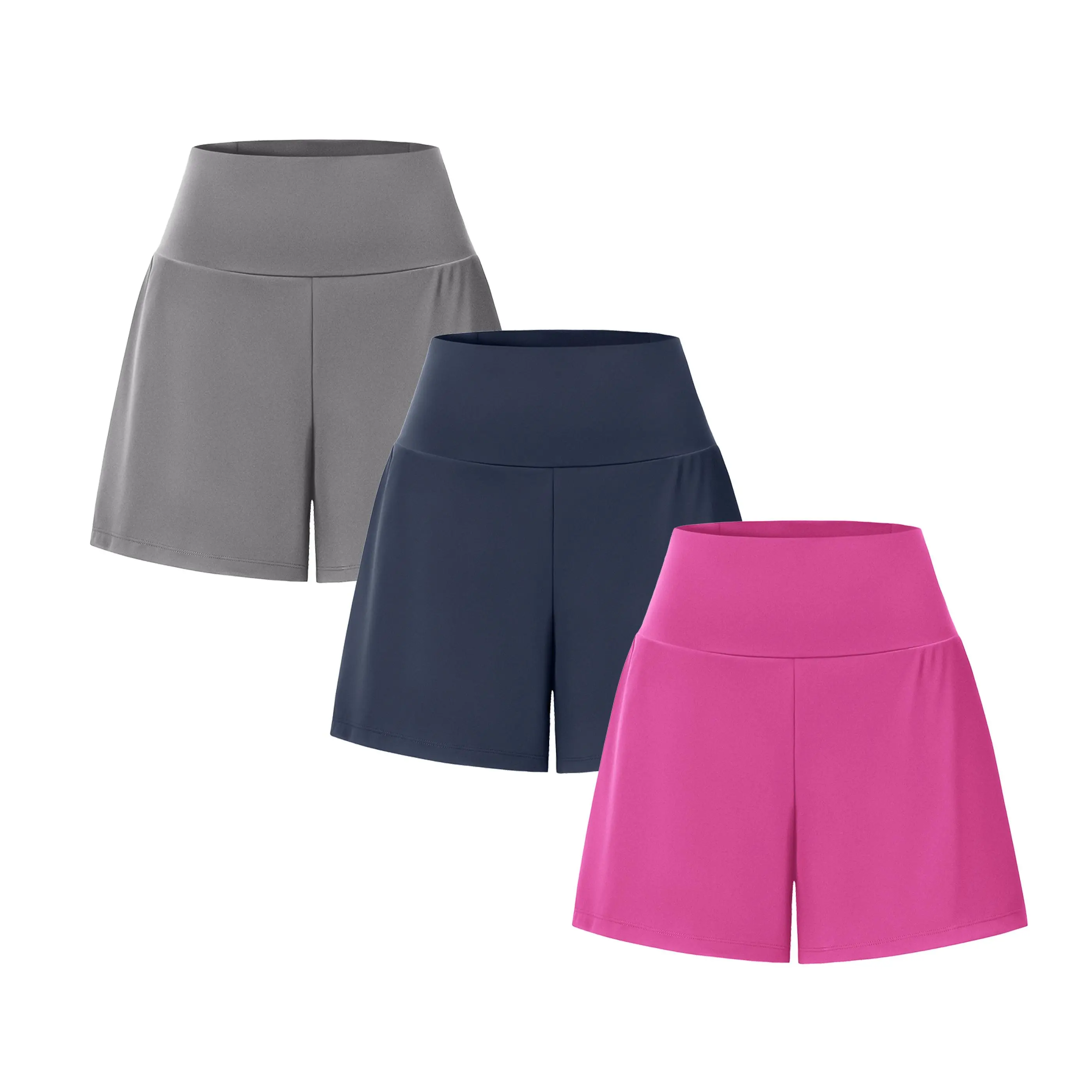 Steeple Gray+Mood Indigo+Fuchsia Fedora