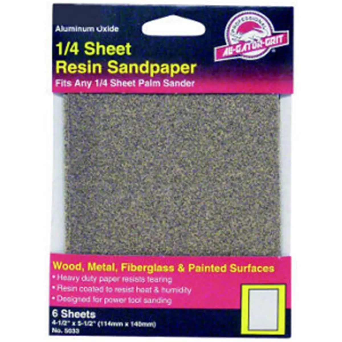 212 MAIN Heavy-Duty Clip-On Cleaning Tool - 60-Grit Aluminum Oxide Pre-Cut 0.25in Power Sanding Sheets, Heat-Resistant for Reptiles, Wood, Home Use