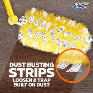 Swiffer Dust Busting Strips - Loosen & Trap Built on Dust for Effective Cleaning