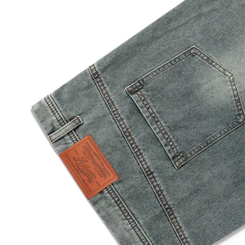 Aelfric Eden Washed Reverse Jorts Mens Casual Denim Shorts Loose Fit Baggy Jean Short Streetwear Trendy Outfits Fathersdaygift Pants