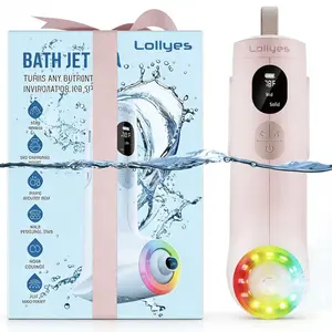 Bath Tub Portable Jet Spa, 3-Speed Adjustable Bubble Bath, Dual Function Jet/Bubble Mode, Home Relax Hydrotherapy, Ideal Festival Gifts for Ladies Daily Self-Care