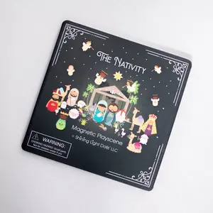 The Christmas Nativity - Magnetic Playscene
