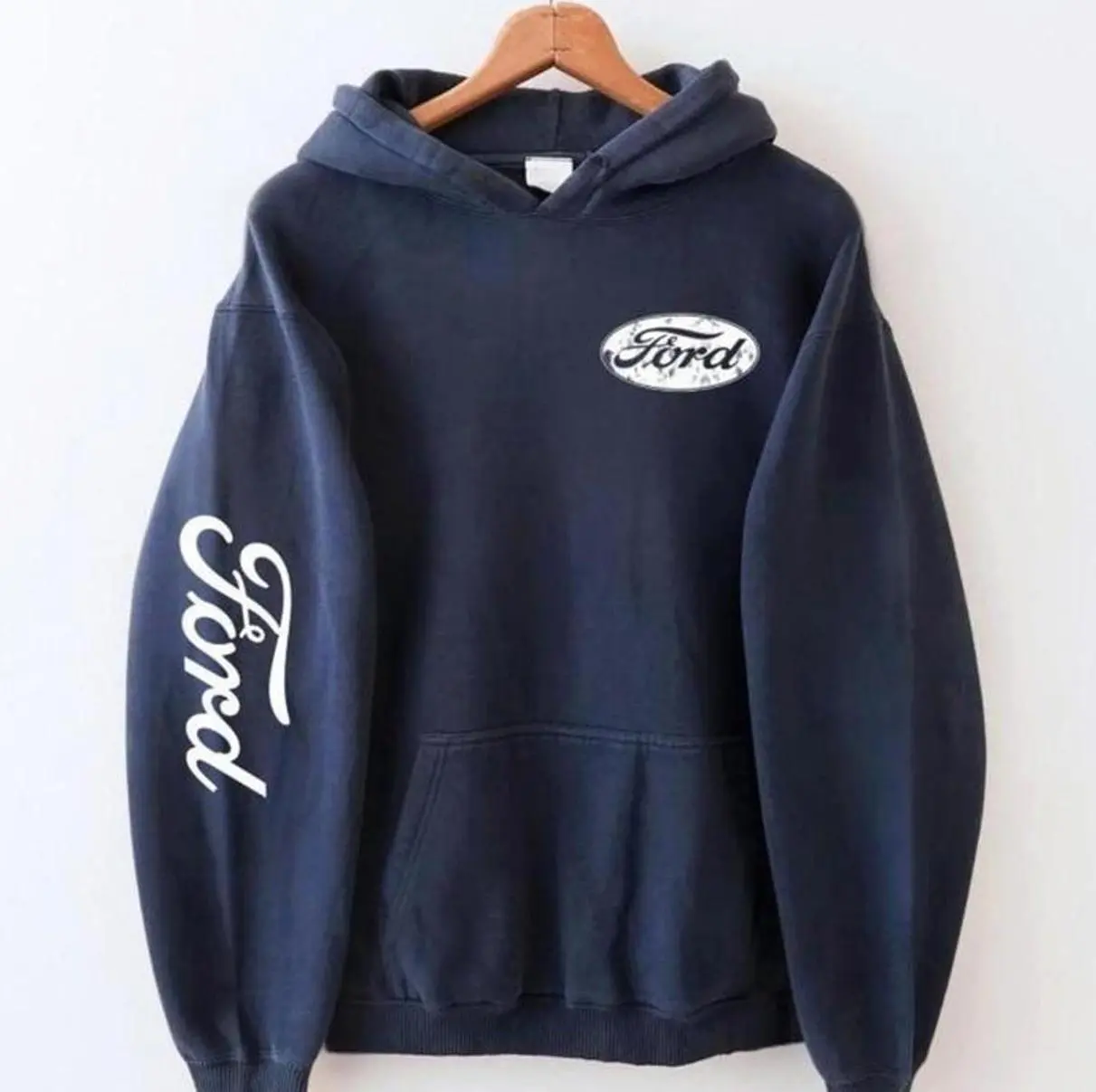 Ford Blue Logo Hoodie Sweatshirt Tshirt, Ford Shirts, Gift For Car Lovers, For Men For Him For Husband For Dad, Graphic Tee, Trendy Best Gift SS