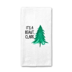 It's A Beaut Clark Christmas Kitchen Towel, Christmas Decoration, Gift for Mom, Holiday Home Decor