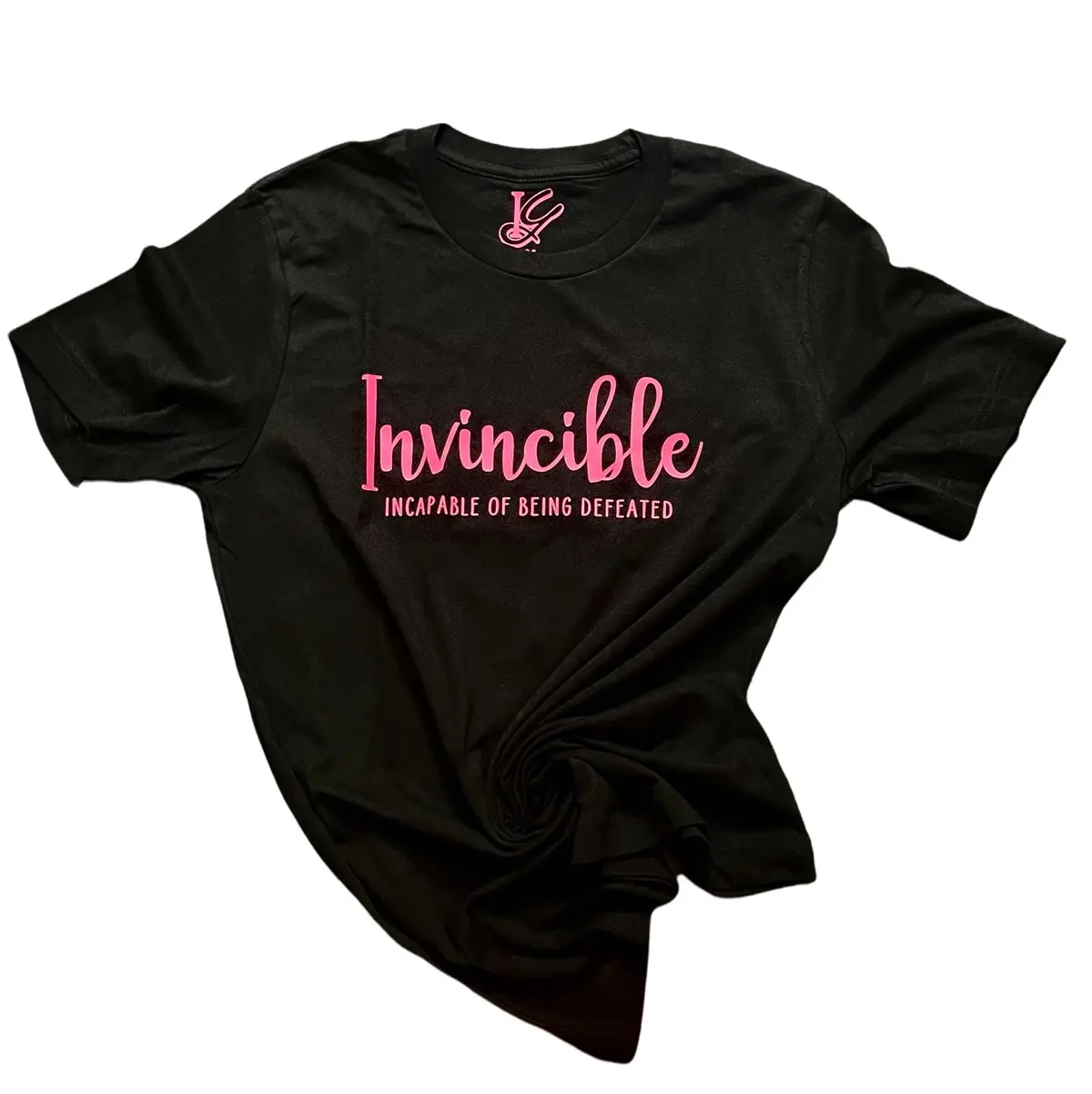 Black & Pink Invincible T-Shirt