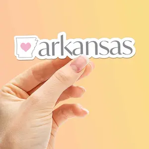 Arkansas Heart Sticker