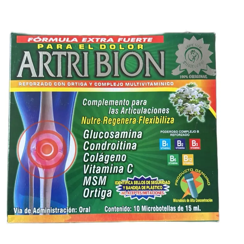 Atri Bion B12 Antioxidant Dietary Supplement for Healthcare with Vitamins B1, B2, B3, MSM, Glucosamine & Omega for Edible Fitness