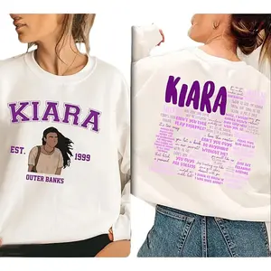 Outer Banks Characters 2 Side Sweatshirt, OBX 3 Sweater, OBX Pogue Life Sweatshirt, John B, Sarah Cameron, Kiara, Pope4