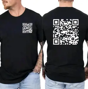 Funny FU QR Code Men's T-Shirt