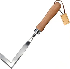 Crack Weeder Crevice Weeding Tool Manual Weeder Beech Handle Lawn Yard Gardening Tool