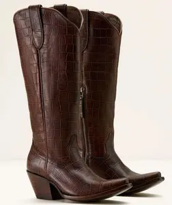 WOMEN’S CASANOVA LUXE ESPRESSO CROC PRINT 10061831