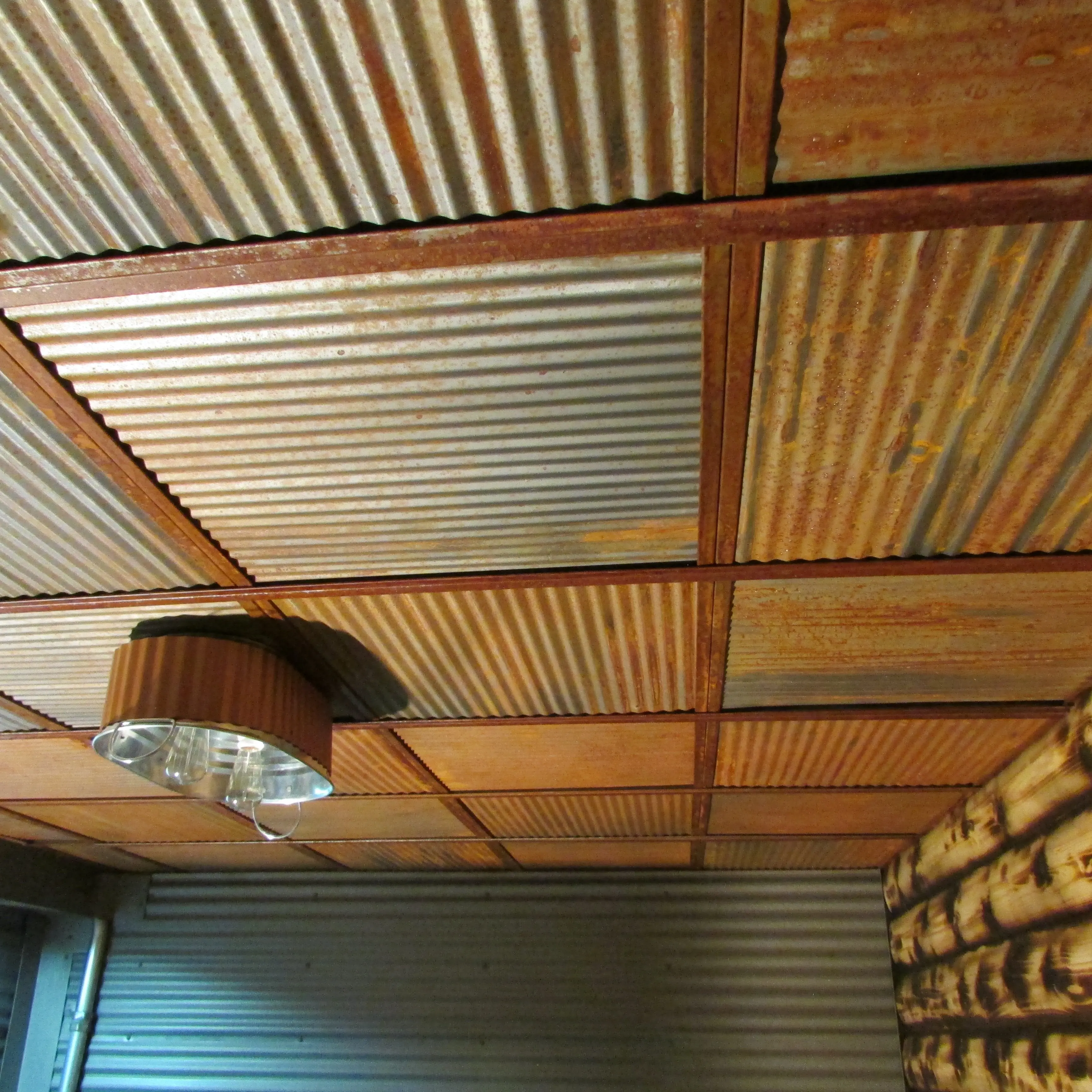 Colorado Corrugated Metal Ceiling Tiles - Scratch & Dent Colorado Corrugated Metal Ceiling Tiles - Scratch & Dent