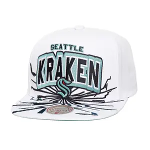 Seattle Kraken Mitchell & Ness Aftershock Snapback Cap