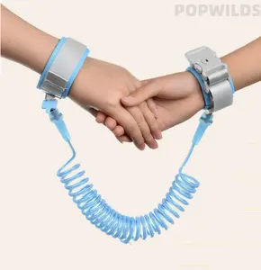Practical child safety set including key lock, anti-lost traction rope and wristband. Sturdy and comfortable to use, effectively preventing kids from getting lost. Reliable protection for toddlers when going out. Lightweight design