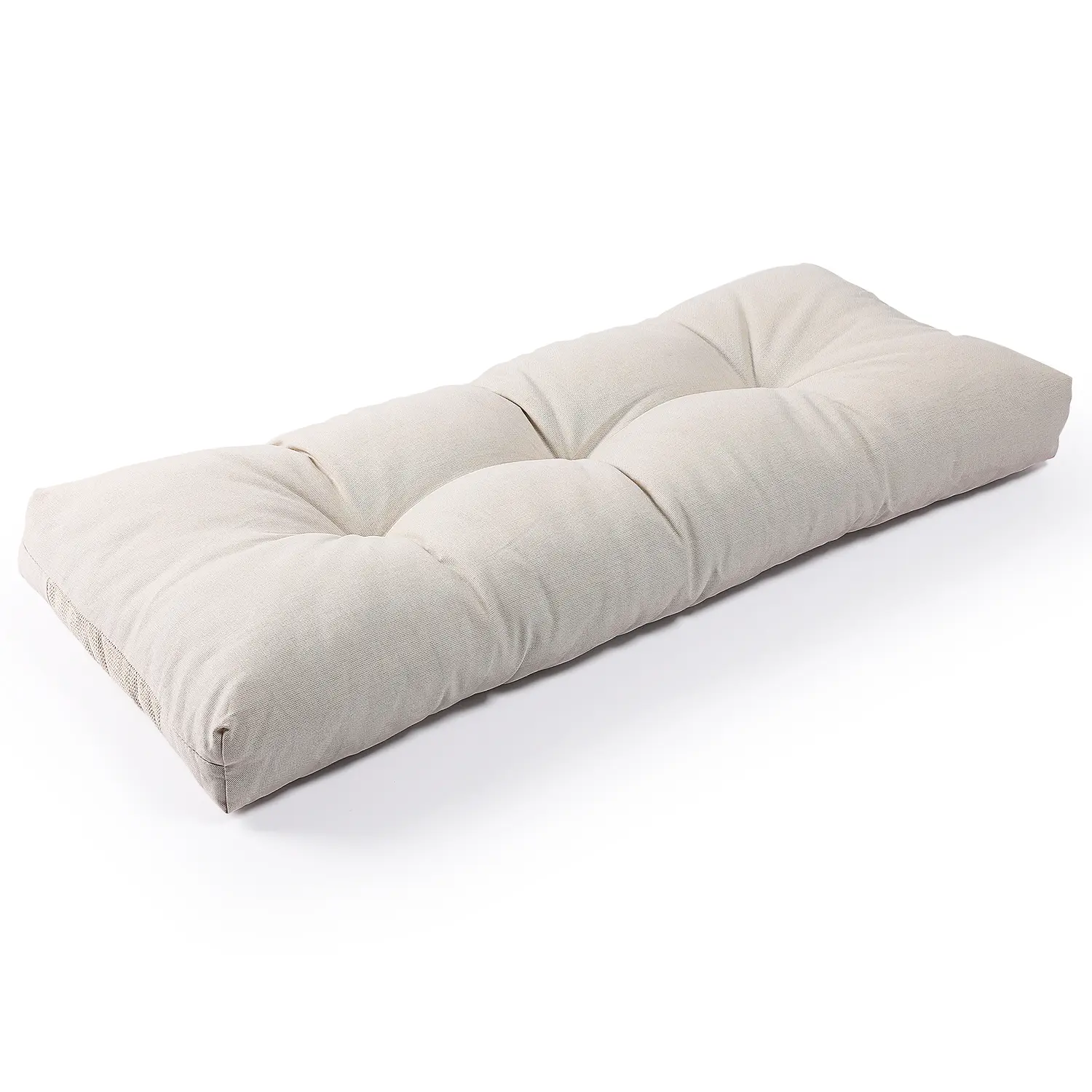 SUNROX Non Slip Tufted Memory Foam Bench Cushion, Water & Fade Resistant Durable Extra-Thick Indoor/Outdoor Bench Seat Pad