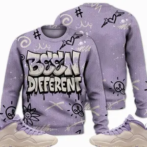 10 Hydrangeas Outfits, Hydrangeas Wild Grape 10s Ugly Sweater, Drip Been Different Streetwear Unisex Sneaker Matching Shirts