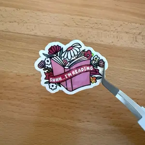 Shhh... I'm Reading Sticker