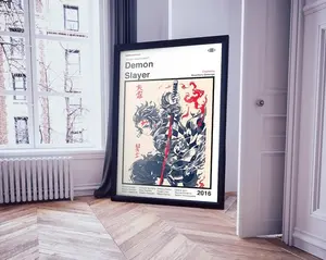 [Sale off up to 50%] [No Frame, Free Ship] Demon Slayer Poster, Demon Slayer Print, Demon Slayer Anime Print, Anime Poster, Manga Poster, Minimalist Poster, Gift For Anime Fans