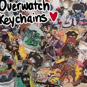 24 Styles (NOT COMBO 24) Overwatch Acrylic Keychains