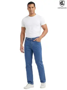 Summer Essential Men’s Regular Fit Jeans with 5 Pockets | Premium Flex Denim for Work, Weekend OOTD & Father's Day Gift