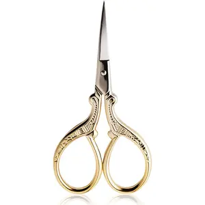 3.6 Inch Embroidery  Small Sewing  Stainless Steel Tip Classic  DIY Tools Dressmaker Shears  for Craft Needlework Artwork Everyday Use