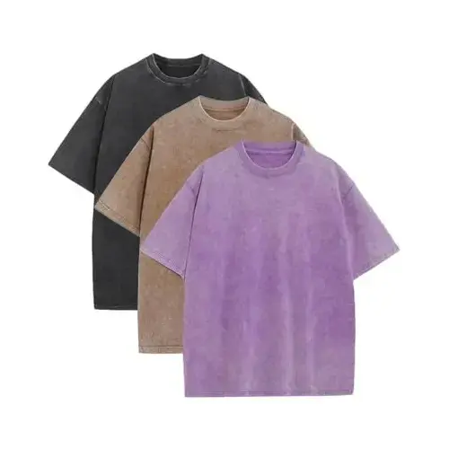 Black+Coffer+Purple-Acid Wash Tshirt